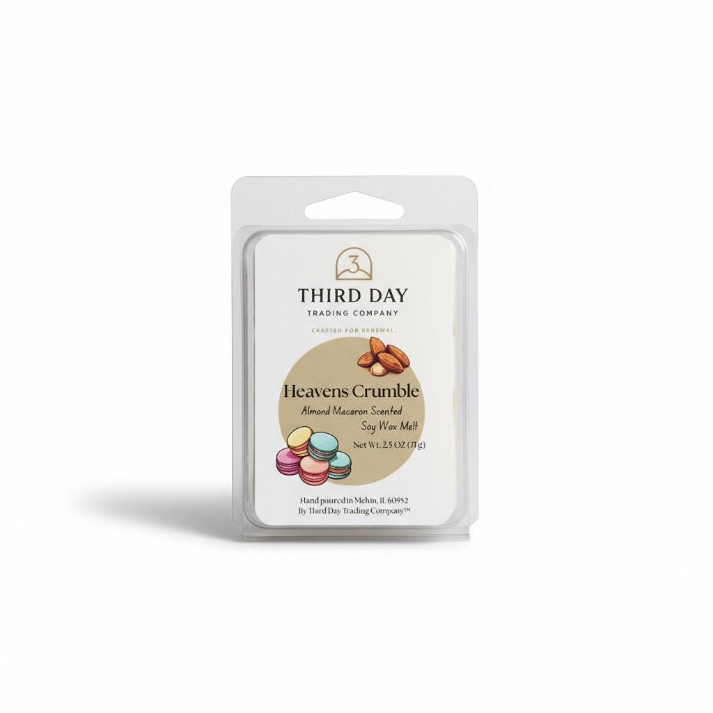 Almond Macaron Scented Soy Wax Melt | Heaven’s Crumble