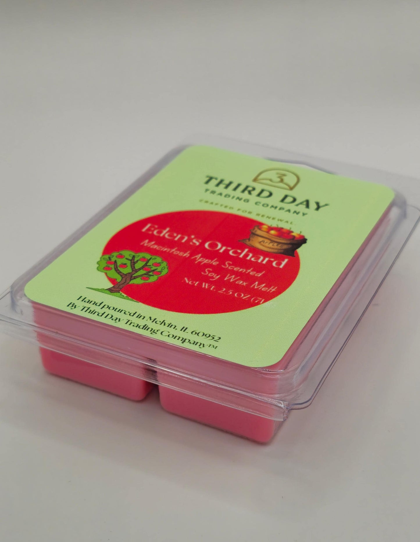 Macintosh Apple Soy Wax Melt | Eden's Orchard Scent